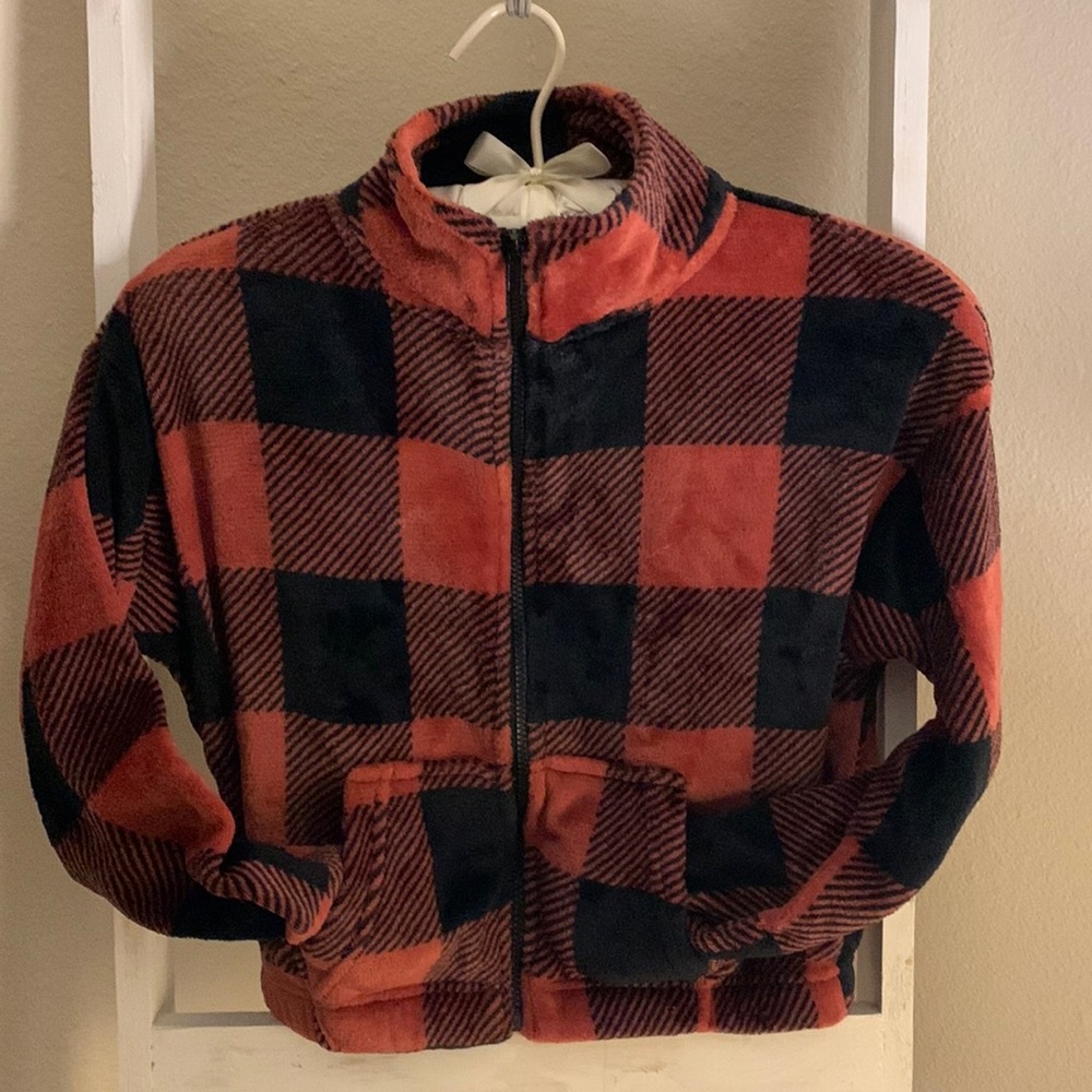 Plaid light jacket